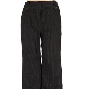LOFT 8 Julie Black Pinstripe Women's Trousers